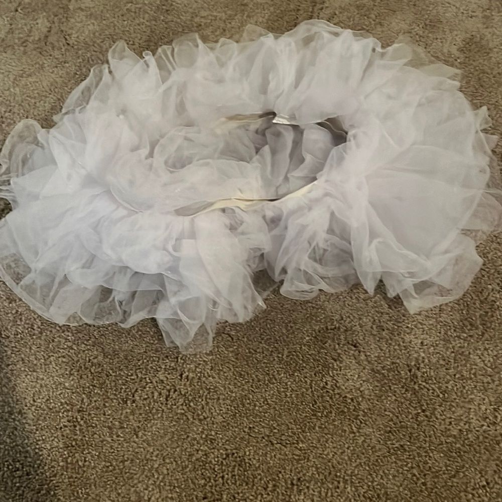 White lace costume tutu
